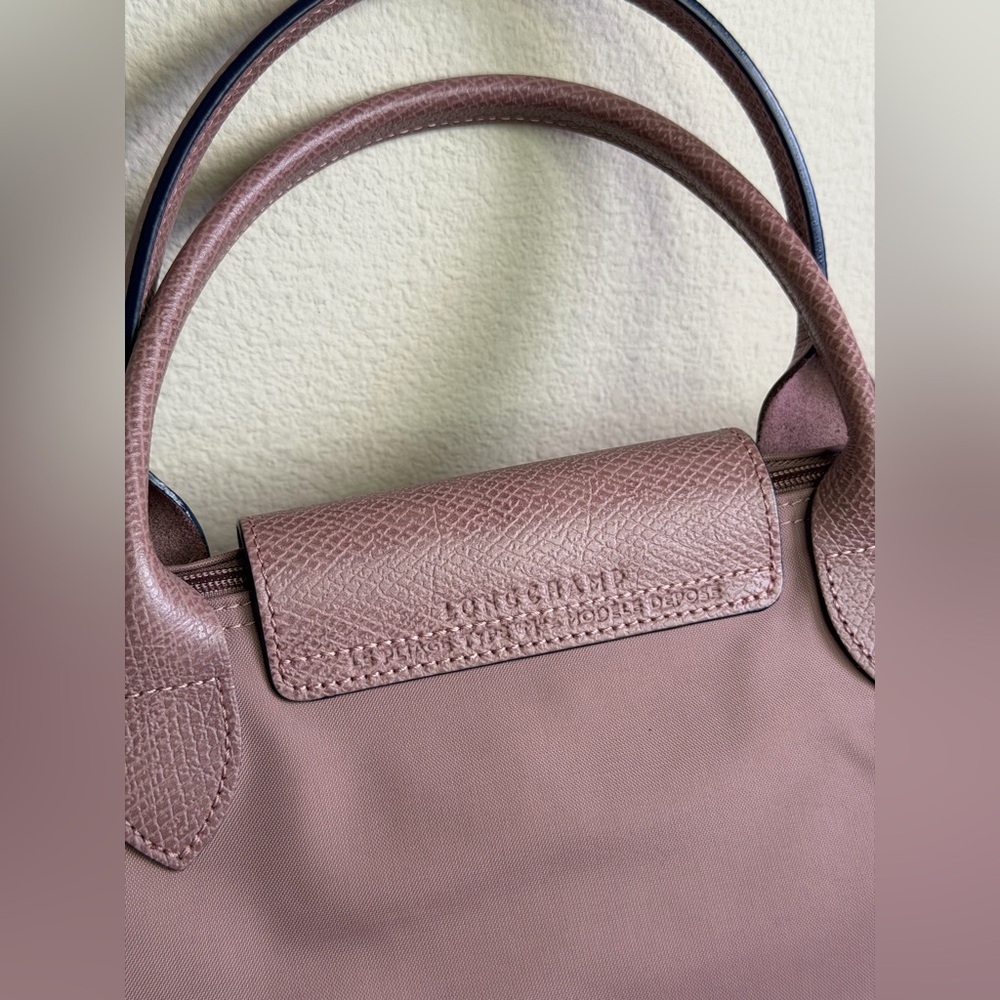 Longchamp Le Pliage Original Tote Bag Short Handles in Pink Tea - Picture 6 of 14